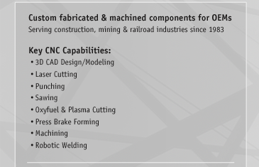 Custom fabricated & machined components for OEMs